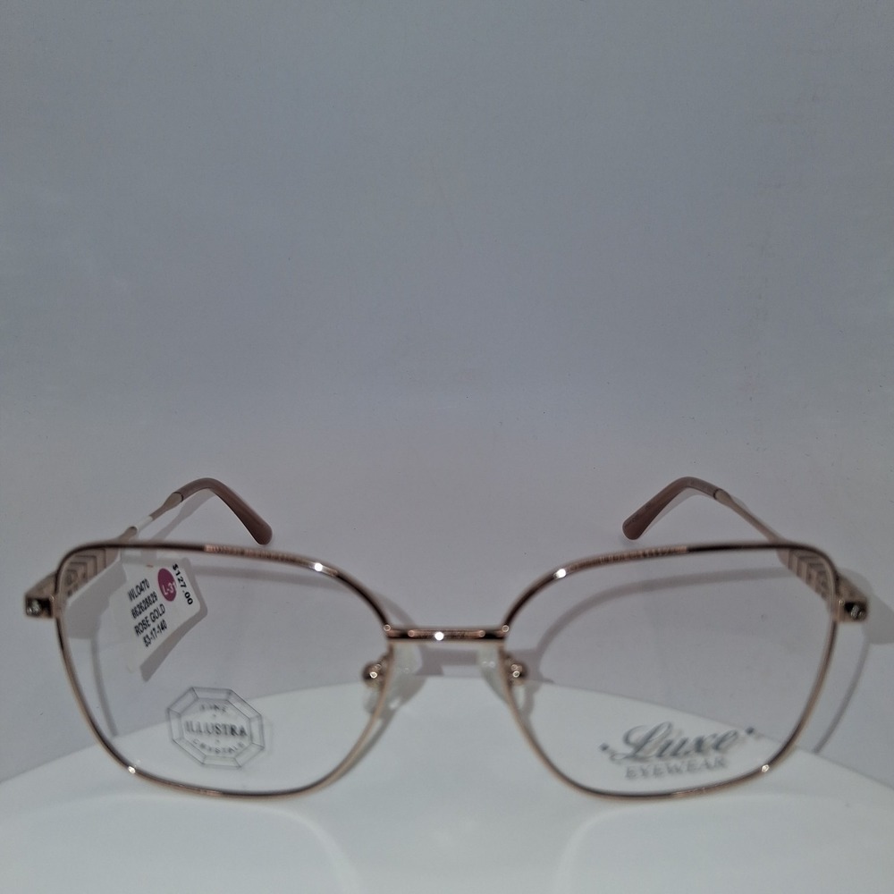 LUXE EYEGLASSES WL0470 NWT 53-17-140